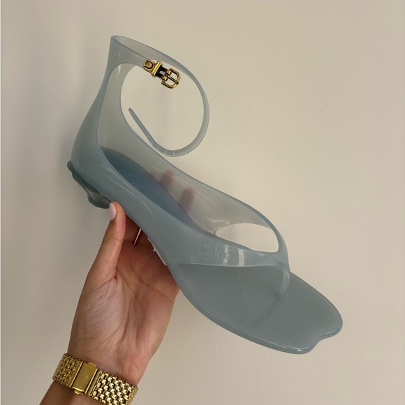 Chloe Handbags - Blue Chloe jelly shoes